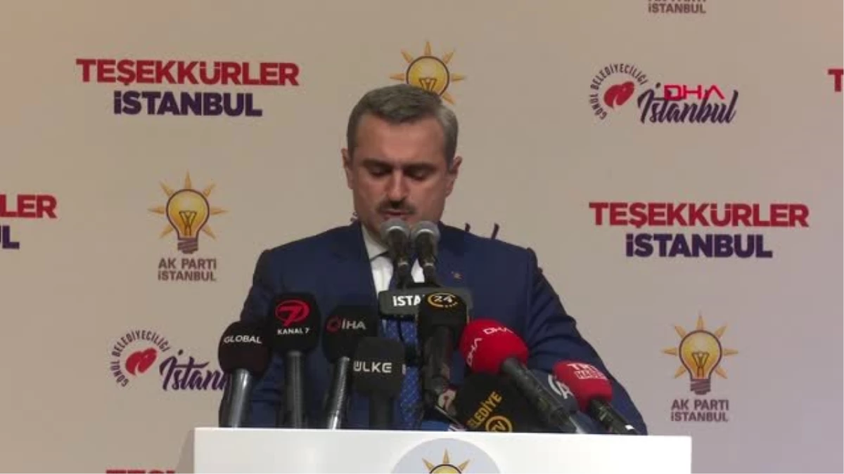 AK Parti İl Başkanı Şenocak: İstanbul\'da Sonuç AK Parti ve Sayın Binali Yıldırım\'dır