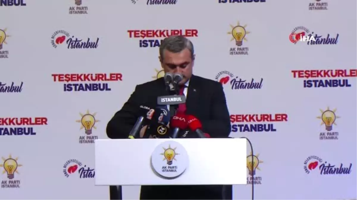 AK Parti İstanbul İl Başkanı Bayram Şenocak: "3 Bin 870 Oy Farkla Seçimi Kazandık"