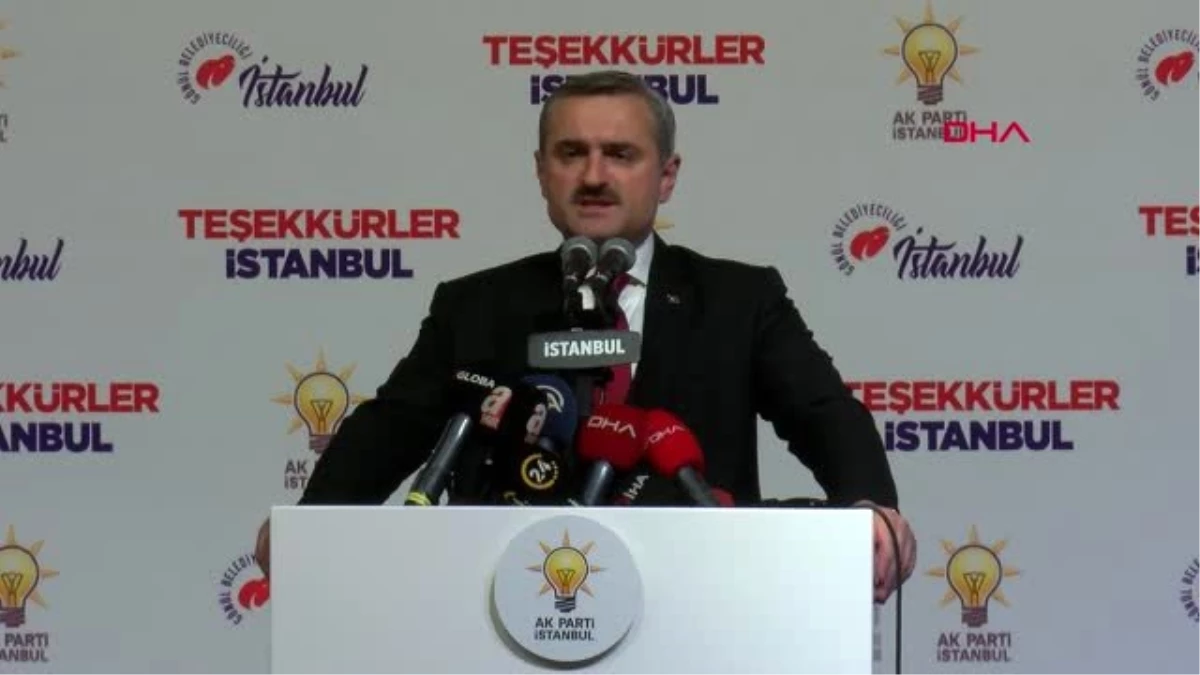 AK Parti İstanbul İl Başkanı Şenocak: 3 Bin 870 Oy Farkıyla Seçimi Kazandık