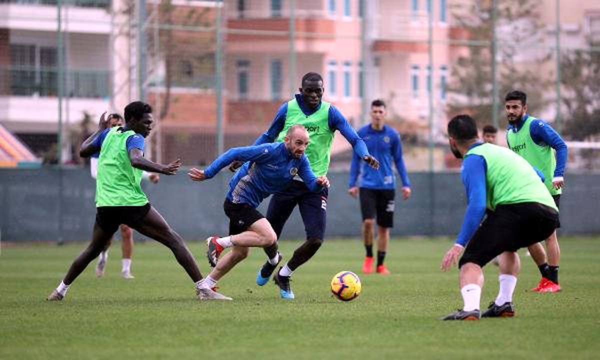 Aytemiz Alanyaspor\'da Bursa Hazırlıkları Sürdü