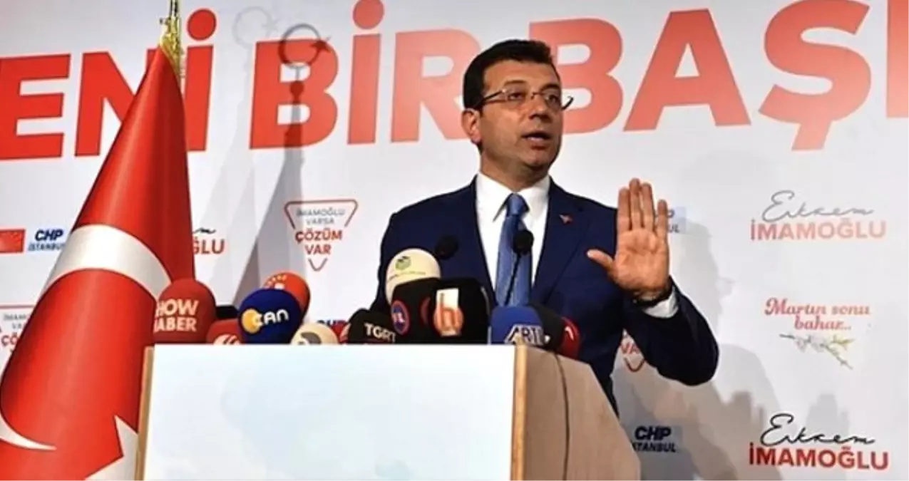 Ekrem İmamoğlu: Benim Verdiğim Sonuçları YSK Başkanı da Teyit Etmiştir