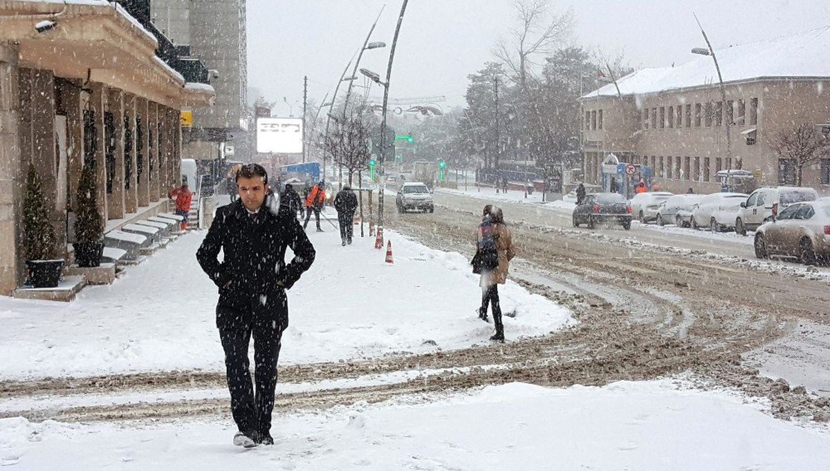 Erzurum\'dan Karlı 1 Nisan Şakası