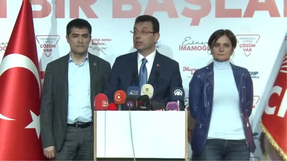 İmamoğlu\'ndan "Sonuç" Açıklaması