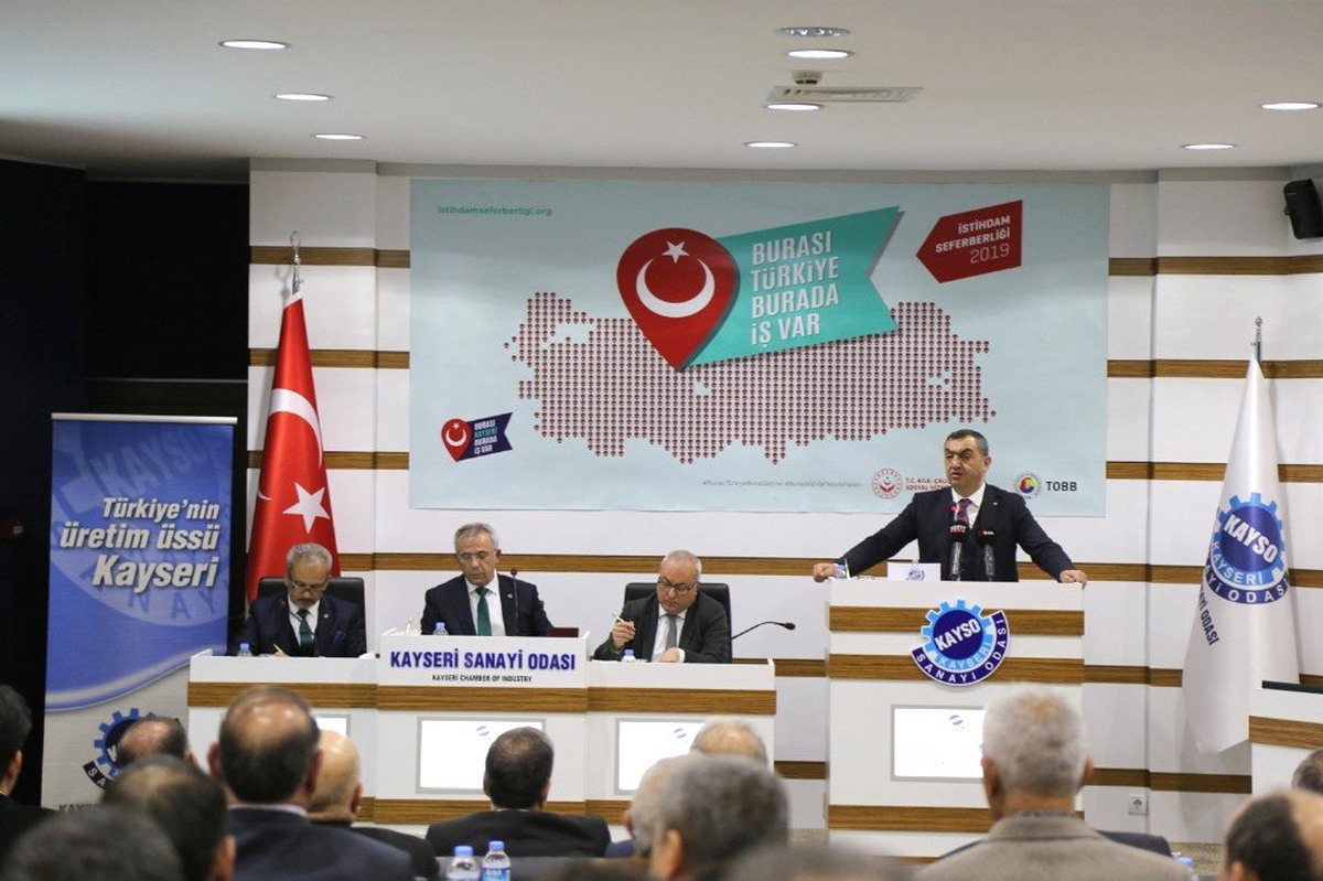 Kayso Meclis "İstihdam Seferberliği 2019" Ana Gündemi ile Toplandı