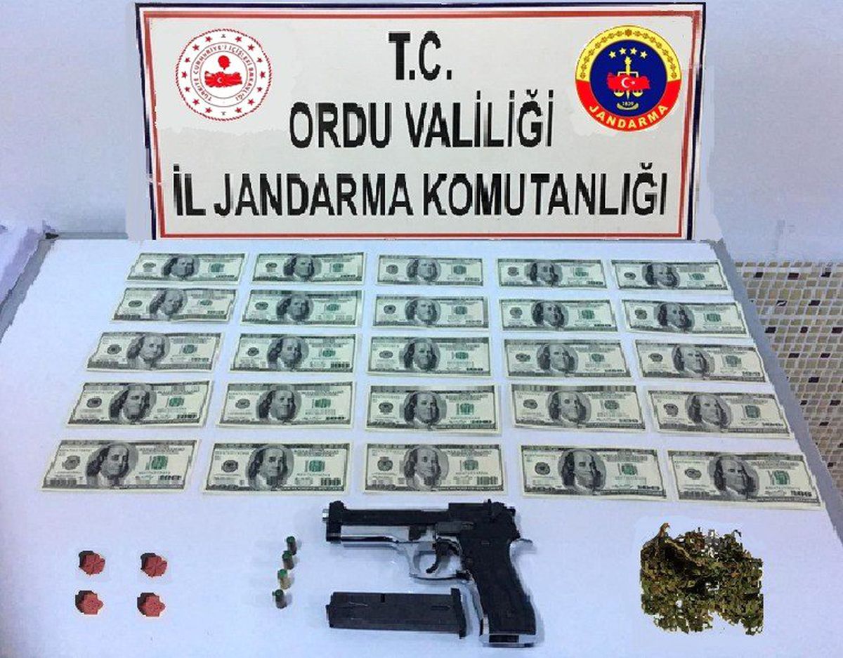 Ordu\'da Sahte Dolar Operasyonu