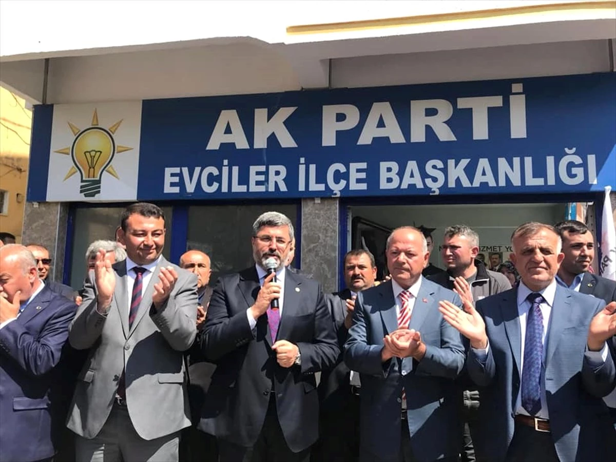 Özkaya, Evciler Halkına Teşekkür Etti