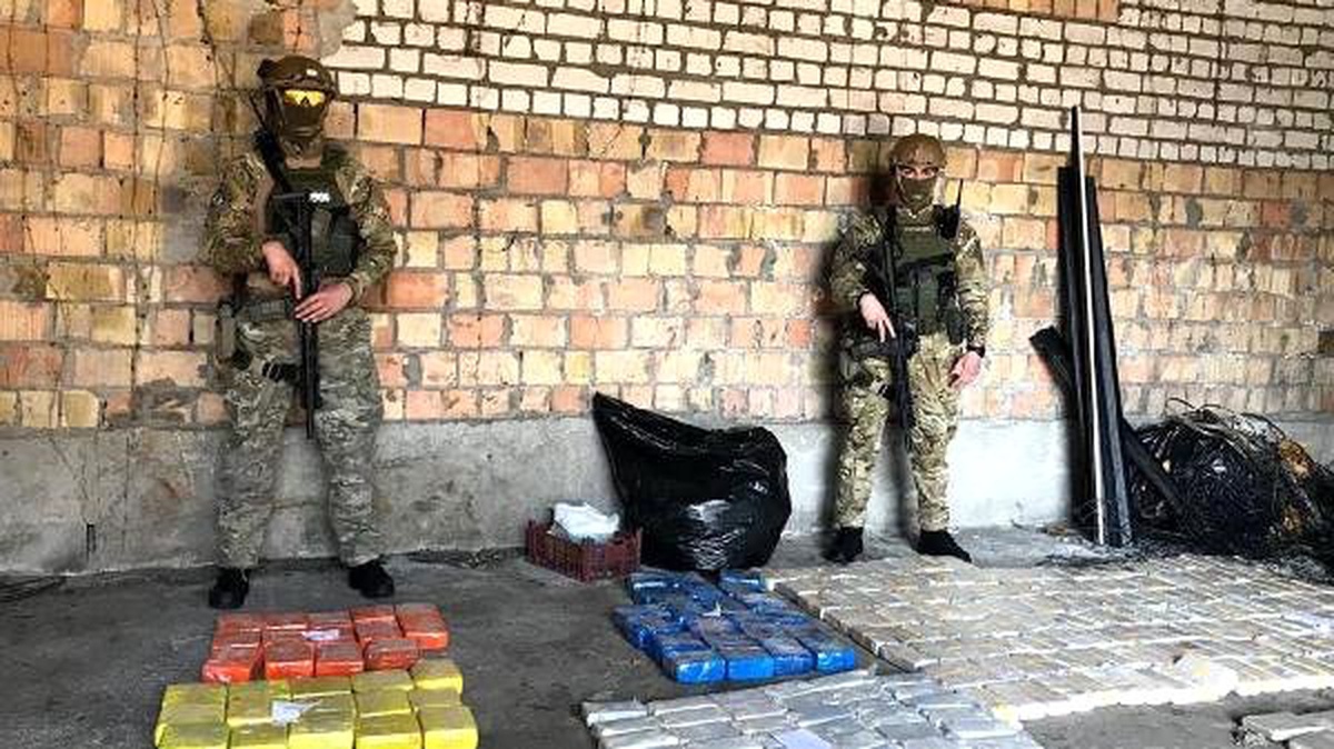 Ukrayna Tarihinin En Büyük Operasyonu: 600 Kilo Eroin Ele Geçirildi