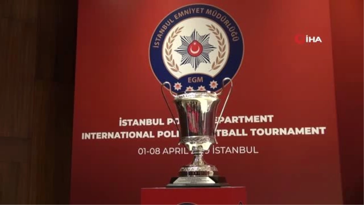 Uluslararası Polis Futbol Turnuvası Kura Çekimi Yapıldı