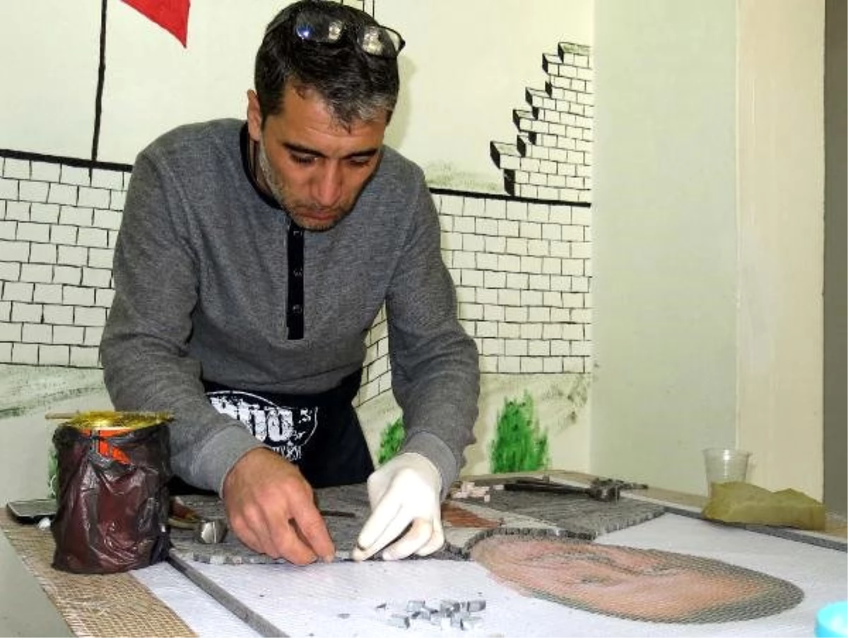 5 Bin Parça Taşla Erdoğan\'ın Mozaik Portresini Yapacaklar