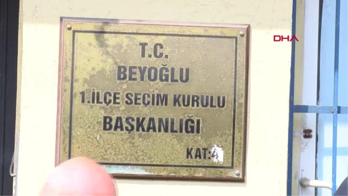 AK Parti Beyoğlu İlçe Teşkilatı 13 Sandıkta İtirazda Bulundu