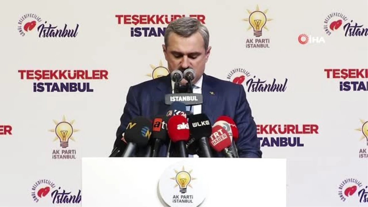 AK Parti İstanbul İl Başkanı Bayram Şenocak: "39 İlçe Seçim Kurullarına İtirazlarımızı Teslim Ettik"