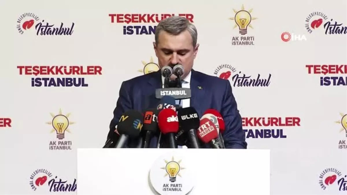 AK Parti İstanbul İl Başkanı Bayram Şenocak: "39 İlçe Seçim Kurullarına İtirazlarımızı Teslim Ettik"