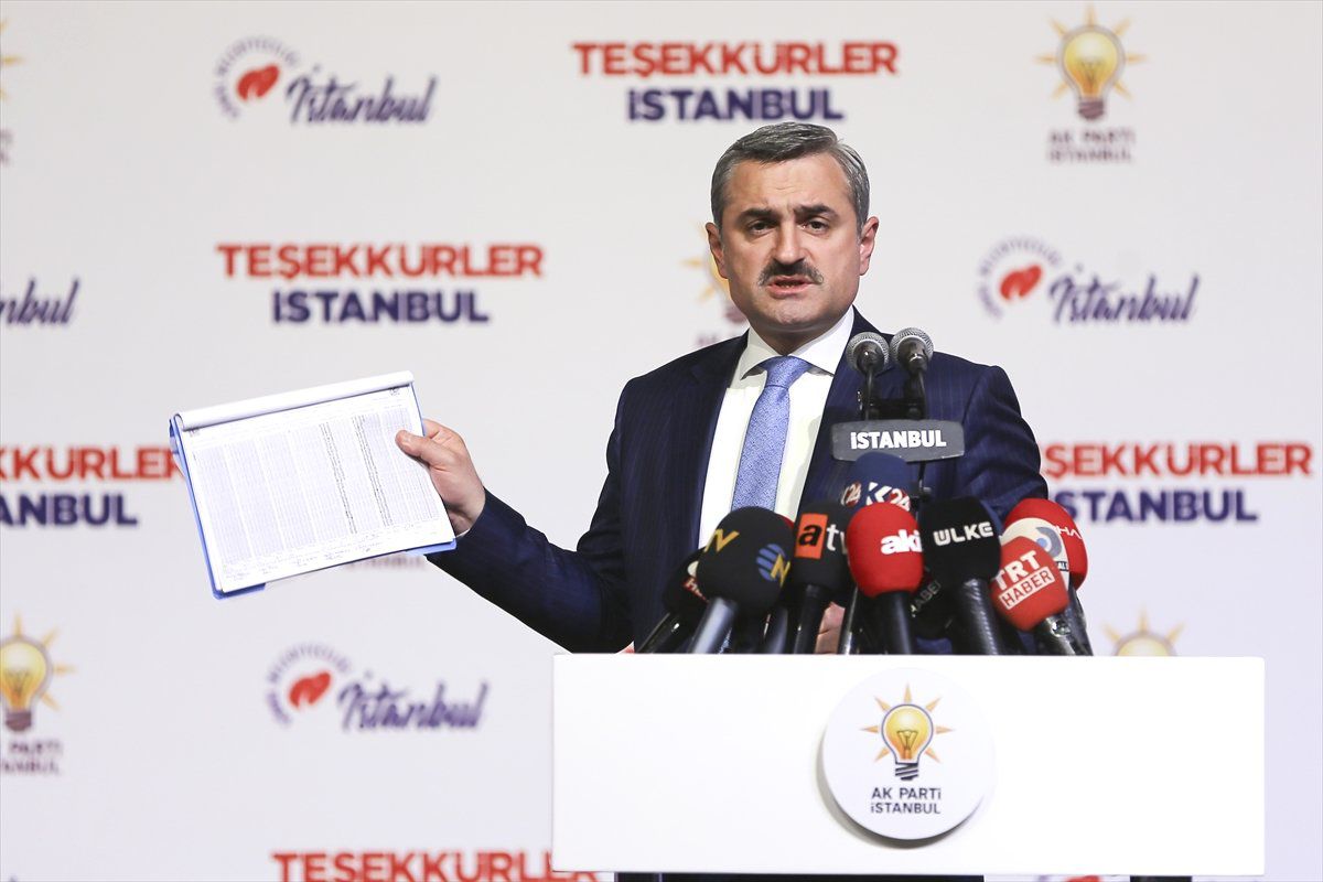 AK Parti İstanbul İl Başkanı Şenocak: "Tüm İtirazlarımızı, 39 İlçe Seçim Kuruluna Bugün Saat 15.00...