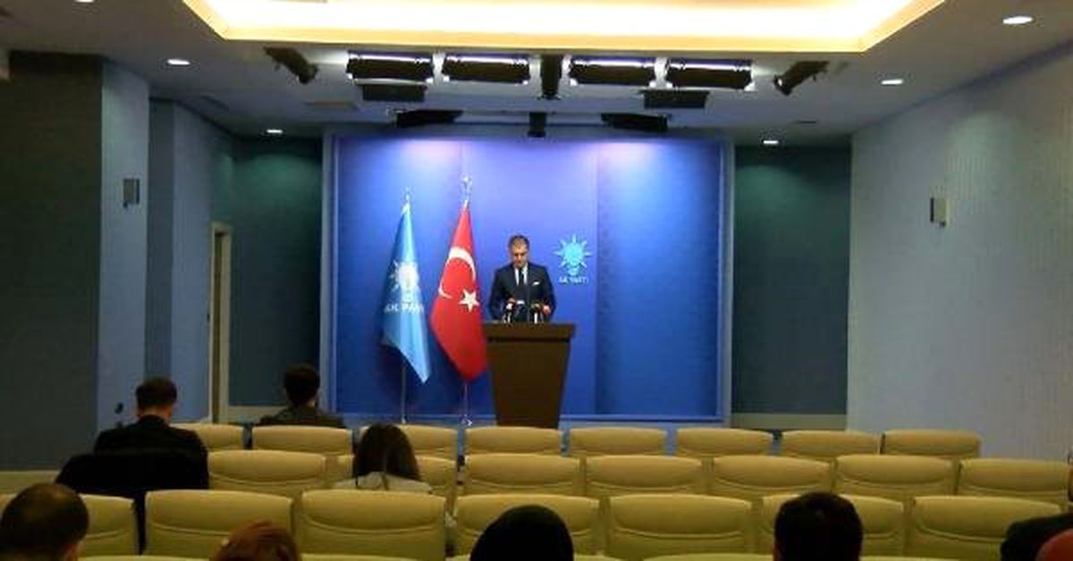 AK Parti Sözcüsü Çelik: Süreç Ysk\'nın Uhdesinde Yürümektedir