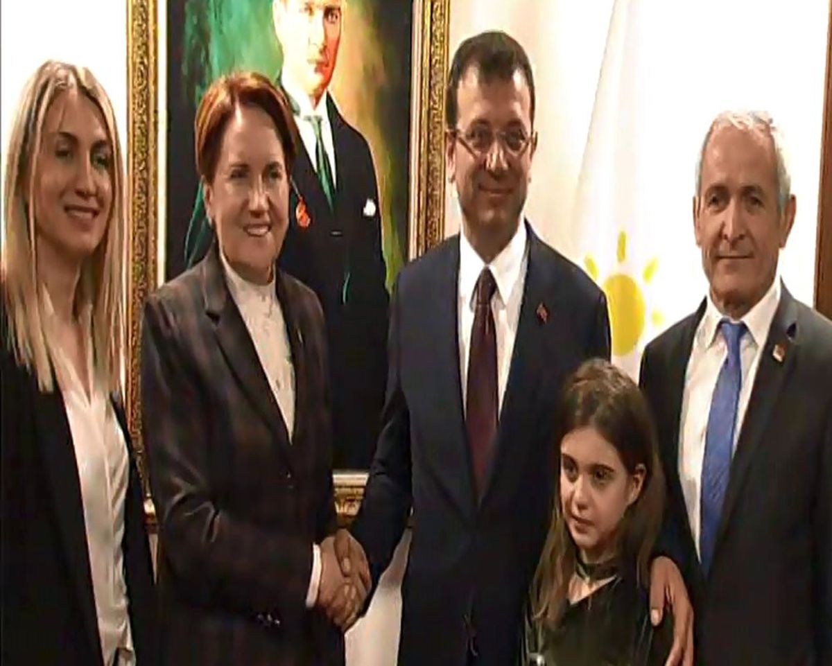 Akşener ve İmamoğlu Bir Araya Geldi