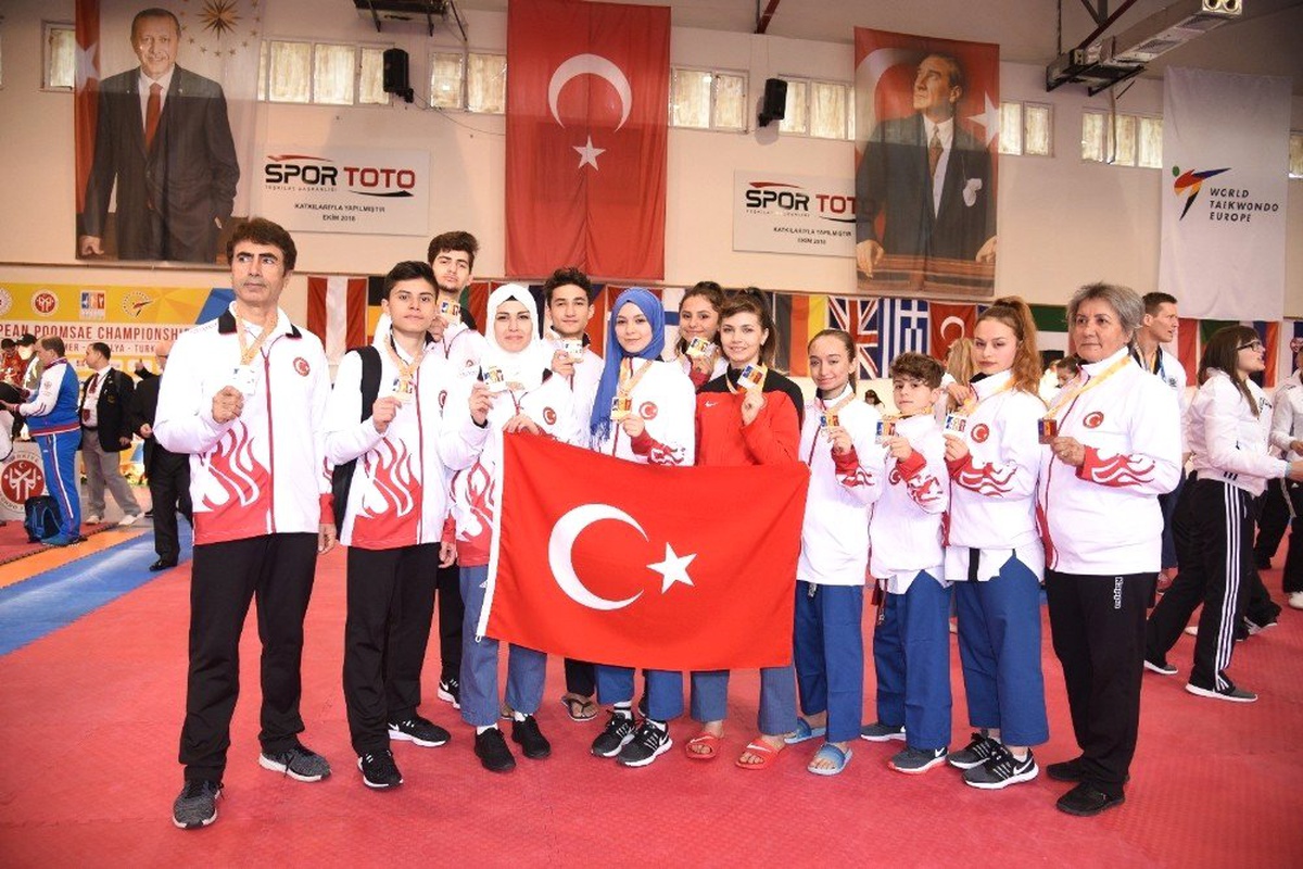 Avrupa Taekwondo Şampiyonası\'na 8 Madalyalı Başlangıç