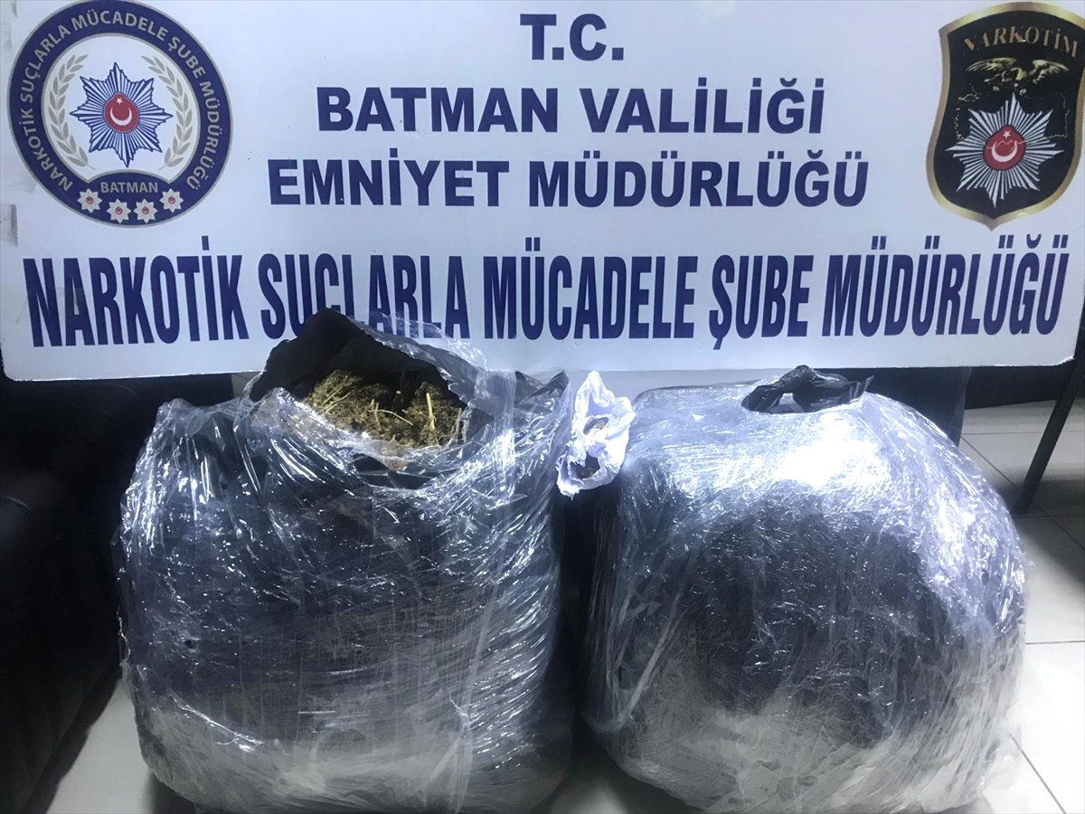 Batman\'da Uyuşturucu Operasyonu
