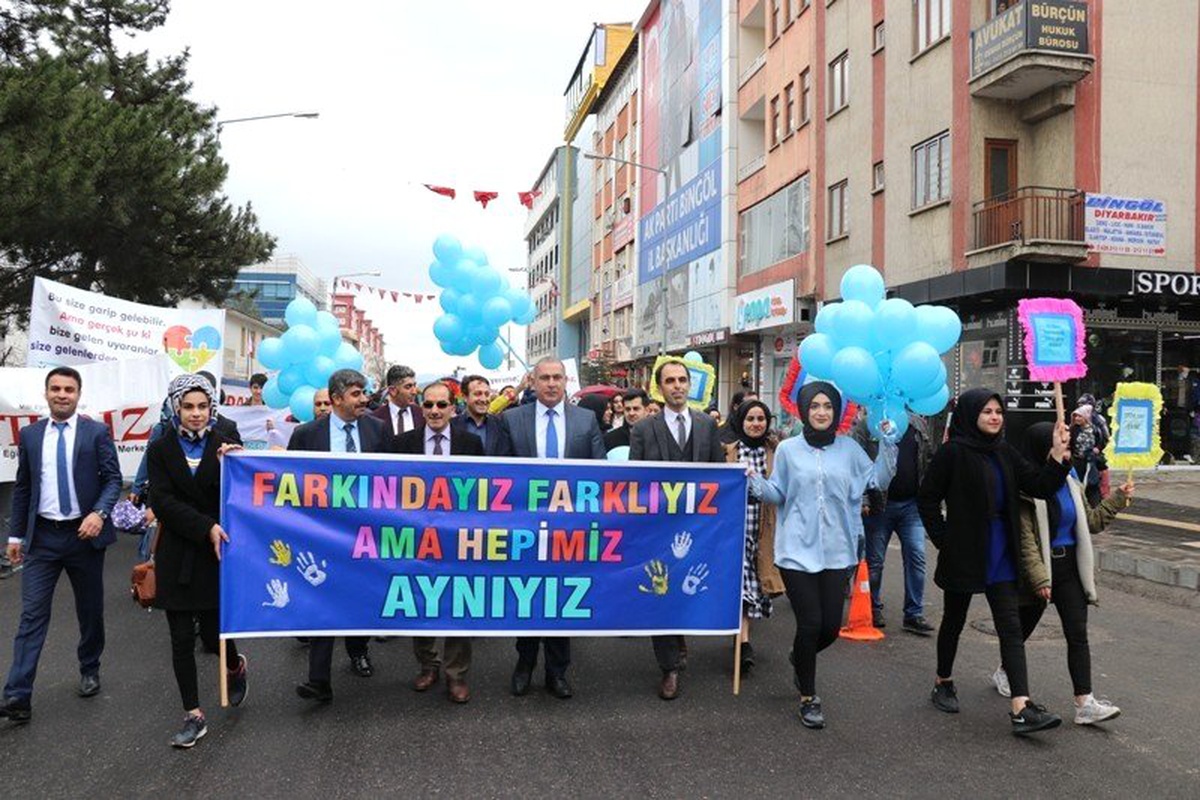 Bingöl\'de "2 Nisan Dünya Otizm Farkındalık Günü"