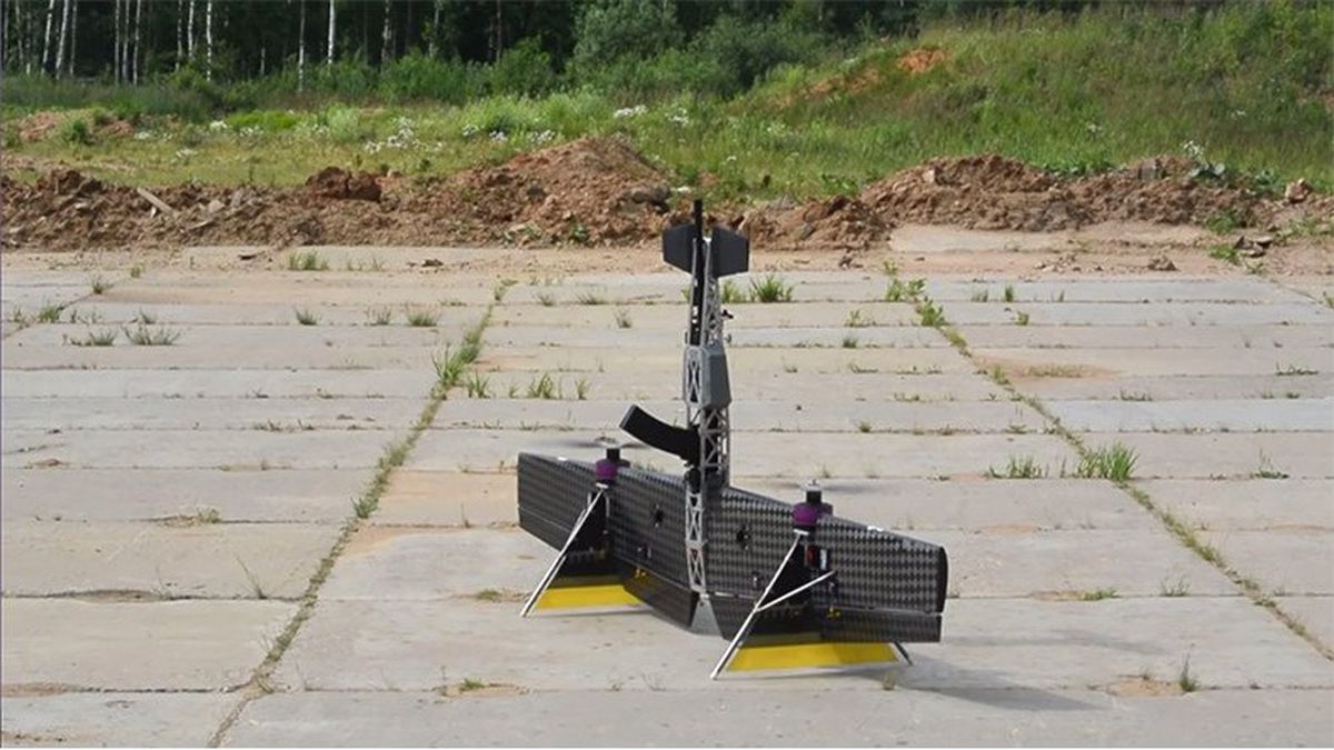 Bir Rus Drone\'u, Başka Bir Drone\'u Pompalı Tüfekle Vurdu
