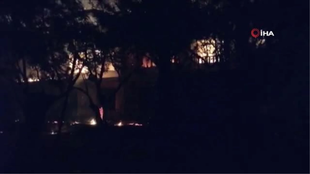 Çanakkale\'de Otel Yangını