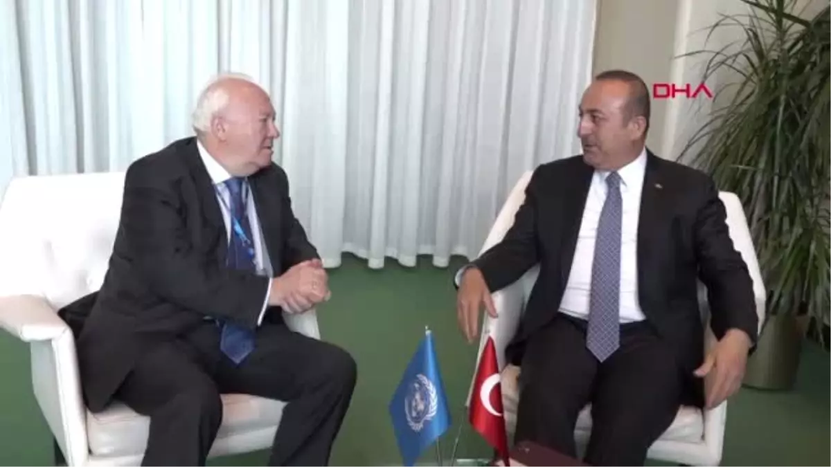 Dha Dış - Bakan Çavuşoğlu, Medeniyetler İttifakı Yüksek Temsilcisi Miguel Moratinos\'u Kabul Etti