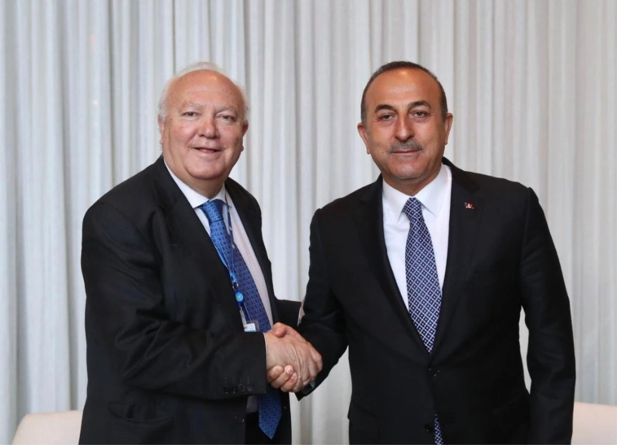 Dışişleri Bakanı Çavuşoğlu, Medeniyetler İttifakı Yüksek Temsilcisi Moratinos\'la Görüştü
