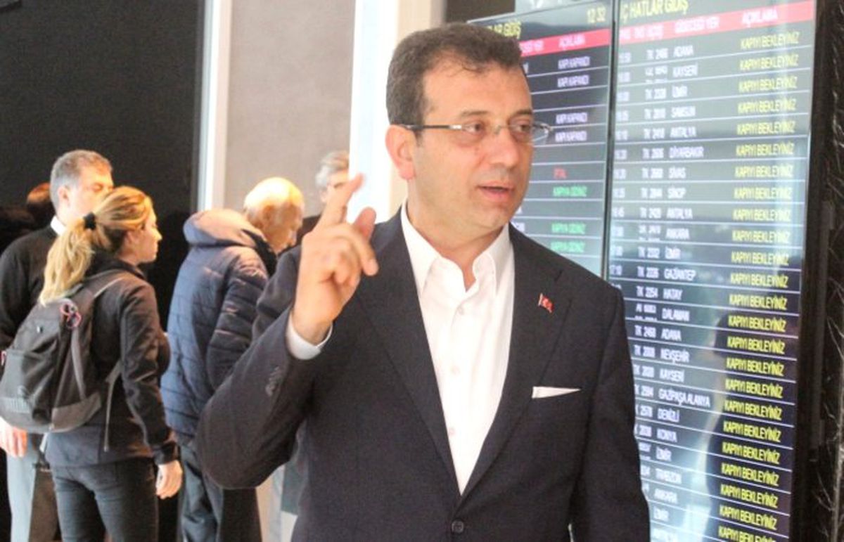 Ekrem İmamoğlu Ankara\'ya gitti