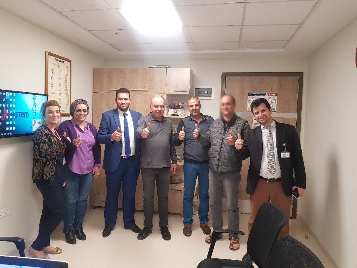 Irak\'tan Gaziantep\'e Geldi Bel Fıtığından Kurtuldu