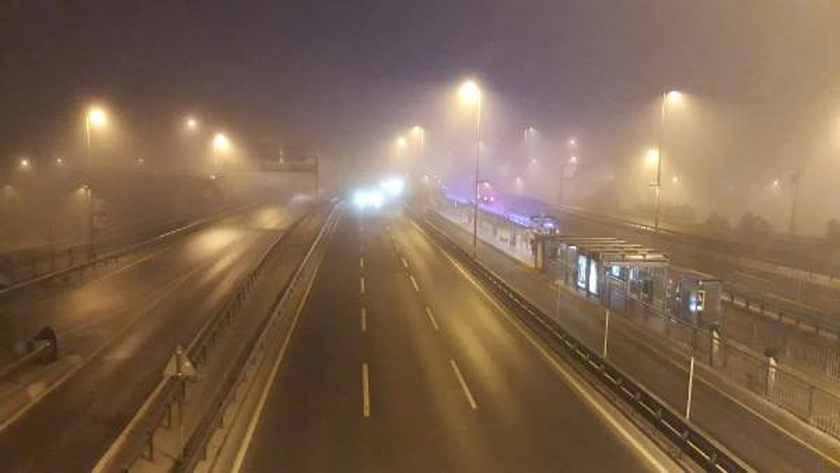İstanbul\'da Sis Etkili Oluyor