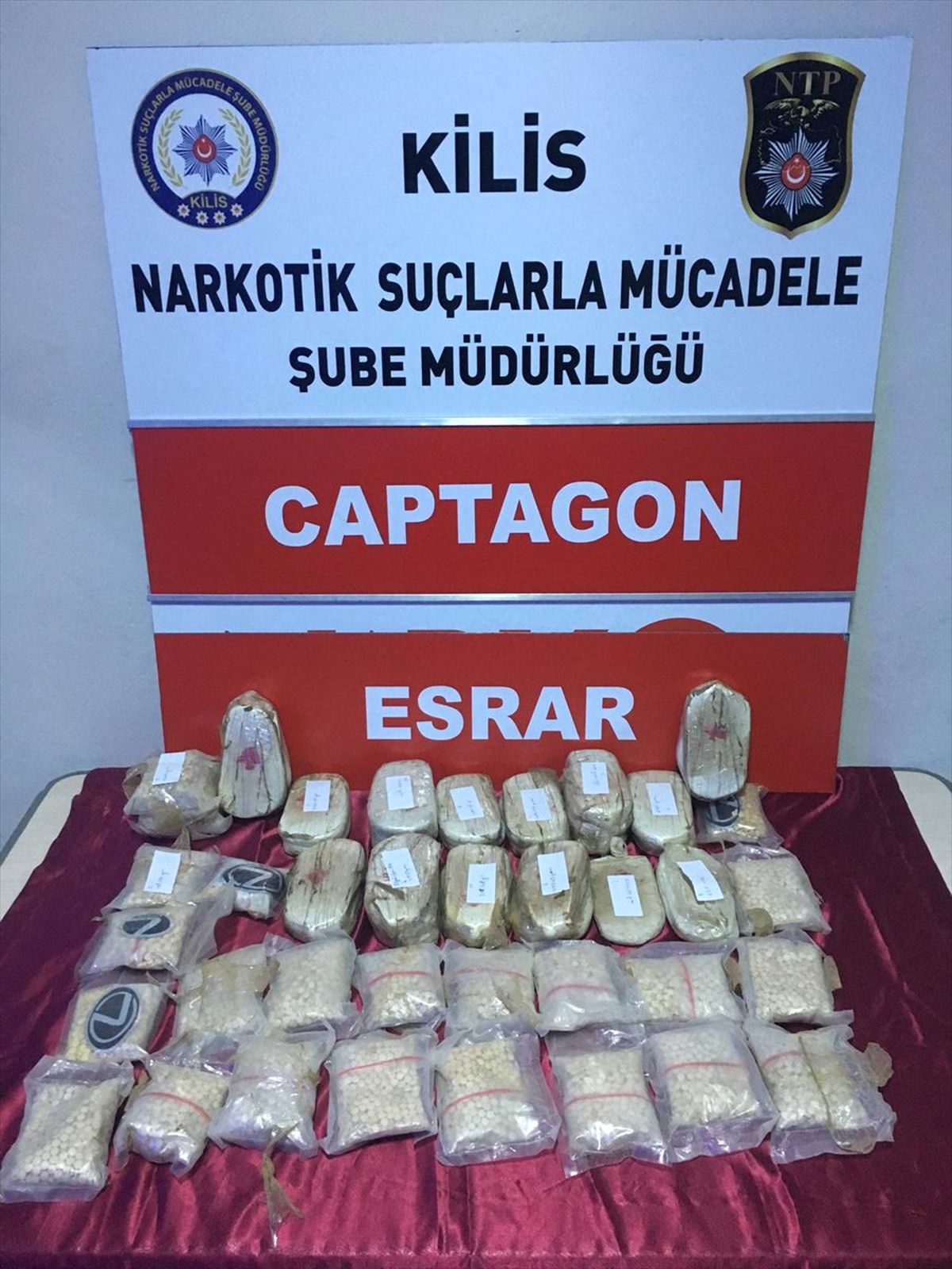 Kilis\'te Uyuşturucu Operasyonu