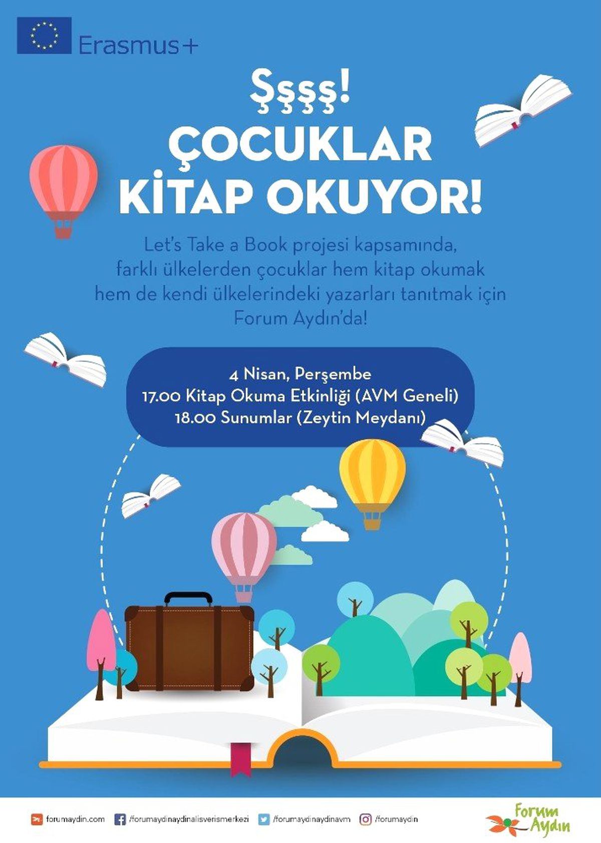 Kitabını Kapan Forum Aydın\'da Buluşacak