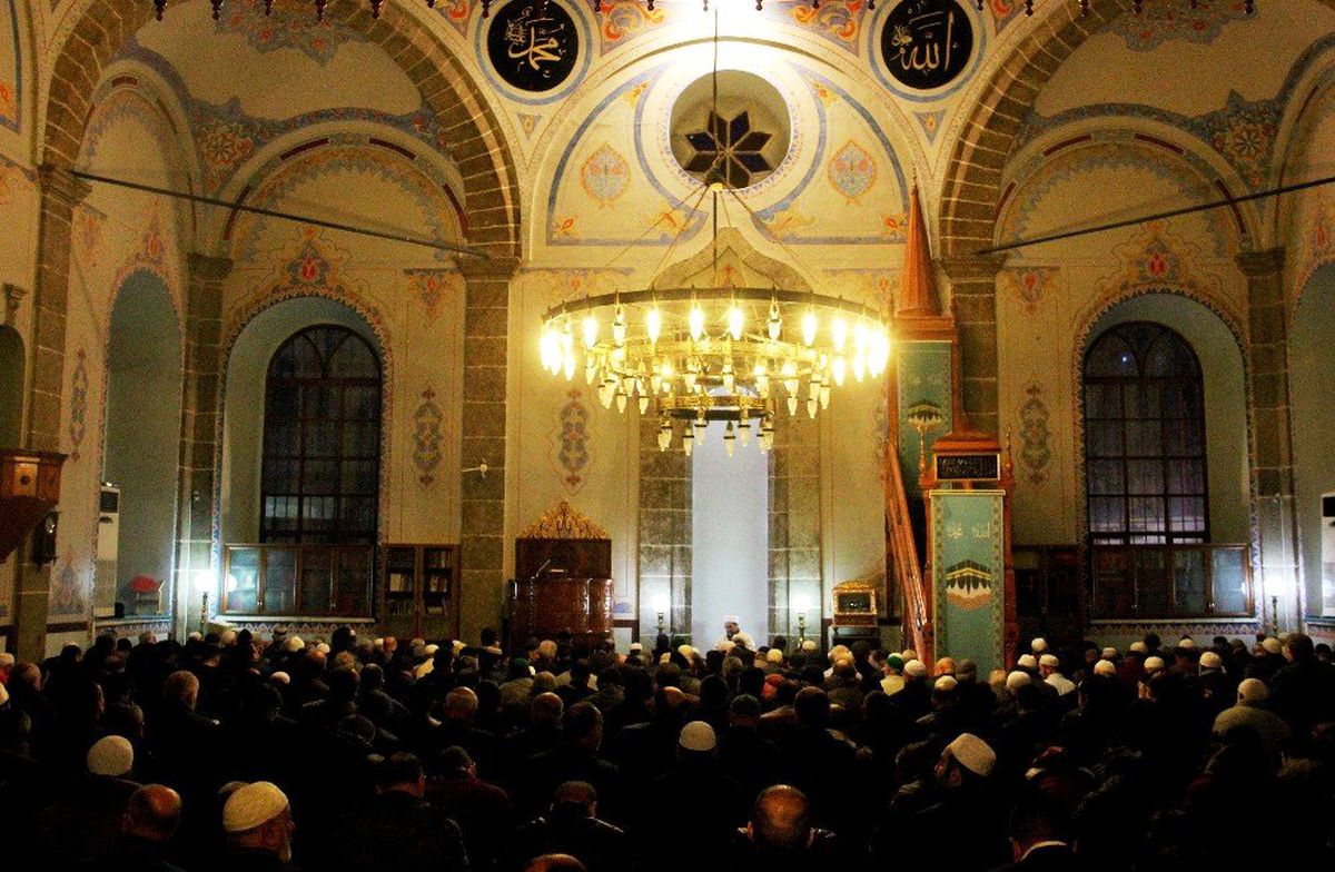 Samsun\'da Mirac Kandili İdrak Edildi
