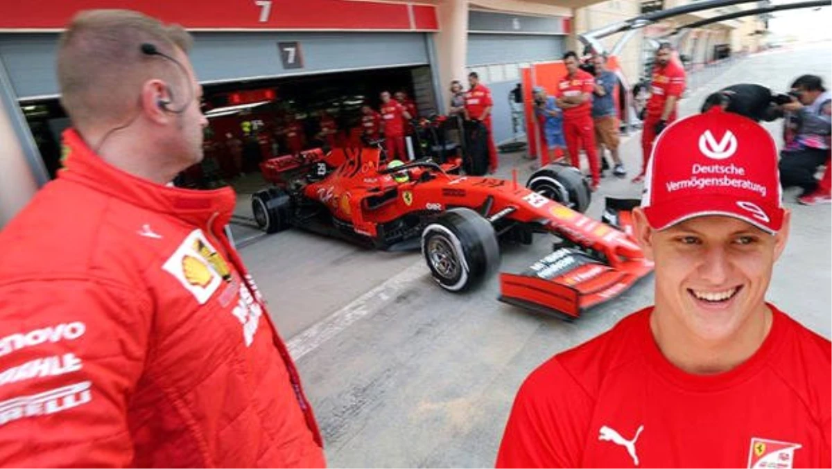 Schumacher, Ferrari ile Teste Çıktı