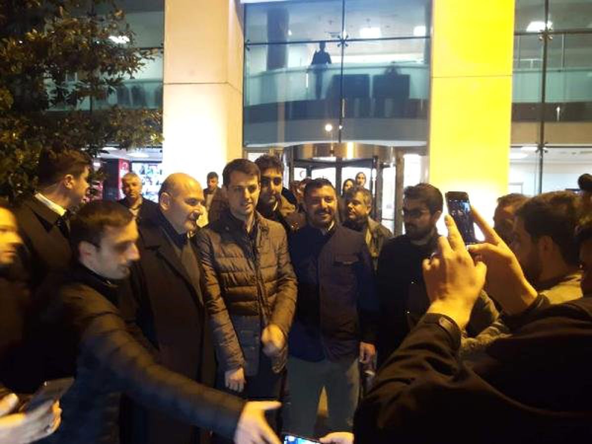 Soylu ve Varank AK Parti İl Binasından Ayrıldı