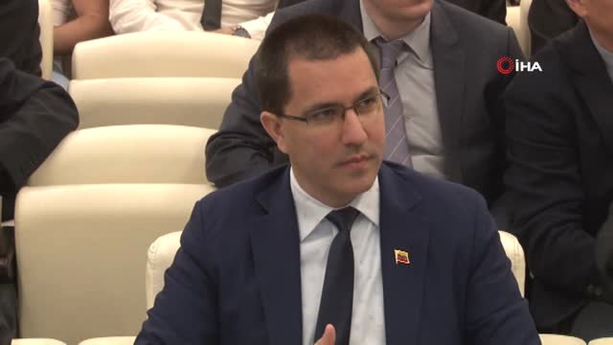 Venezuela Dışişleri Bakanı Jorge Arreaza: "Monroe Doktrinine Göre ABD Kuzey ve Güney Olmak Üzere...