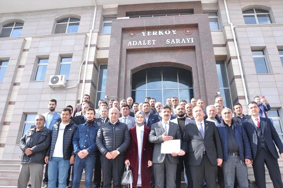 Yerköy Belediye Başkanı Ferhat Yılmaz, Mazbatasını Aldı