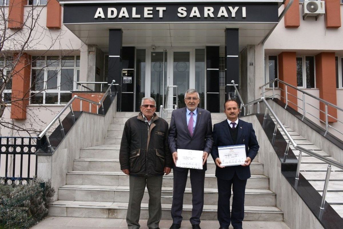 Başkan Bozkurt Mazbatasını Aldı
