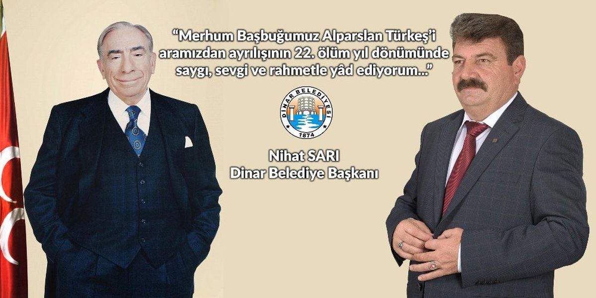 Başkan Sarı\'dan Başbuğ Alparslan Türkeş\'i Anma Mesajı