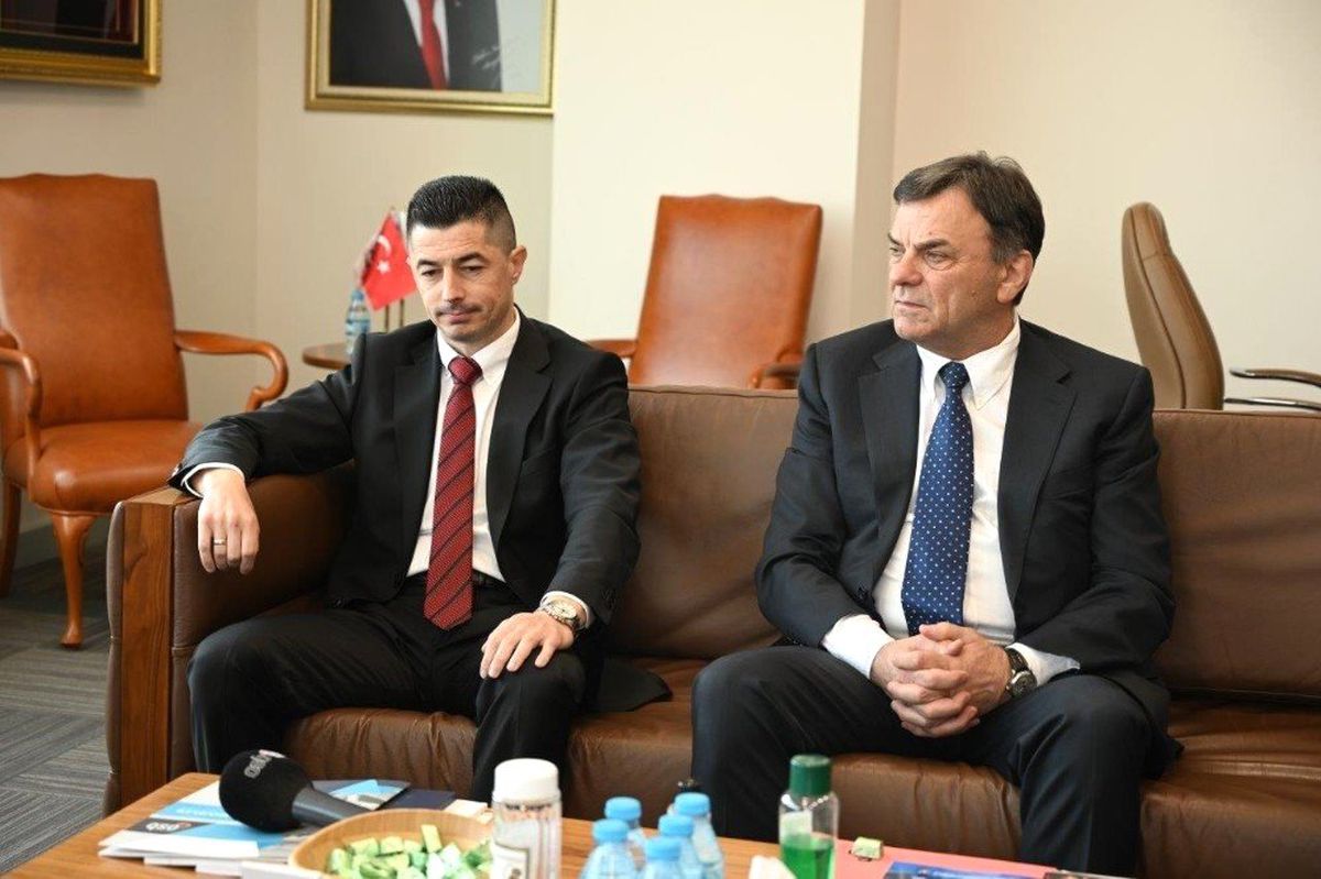 Bosna Hersek Brçko Distrikt Başbakanı Damir Bulçeviç ve Beraberindeki Heyet Kayseri Osb\'yi Ziyaret...