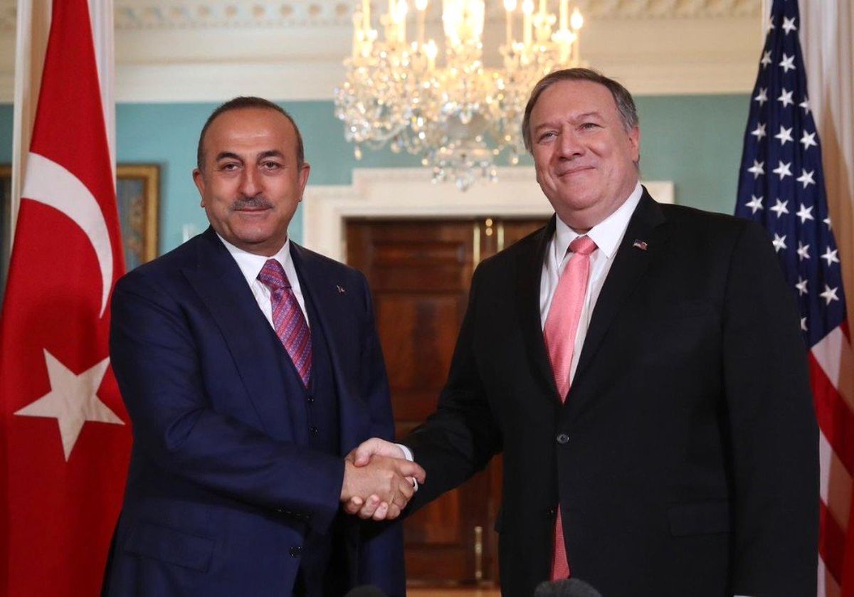 Çavuşoğlu, Pompeo ile Görüştü