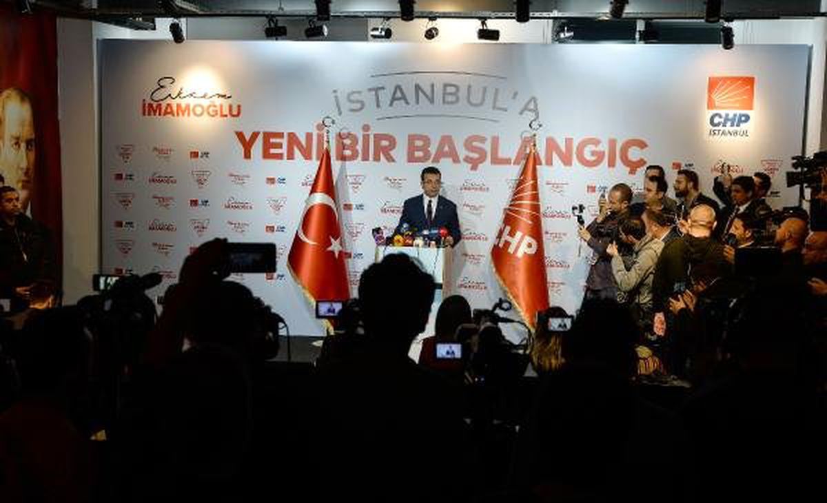 Fotoğraflar// Ekrem İmamoğlu: Mazbatamızı Talep Ediyoruz