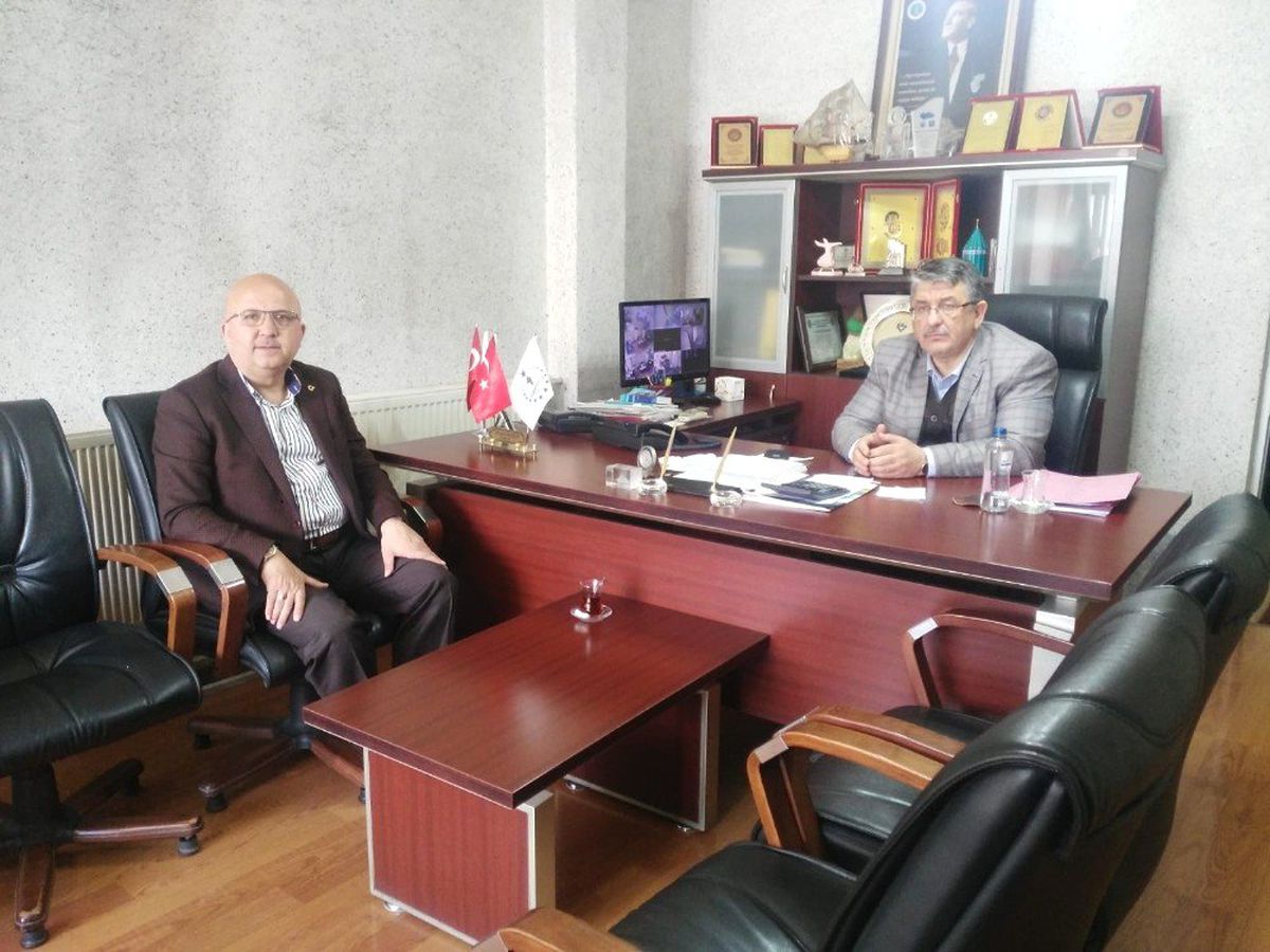 Görev Süresi Sona Eren Başkan Çoban, Birliktir\'i Ziyaret Etti