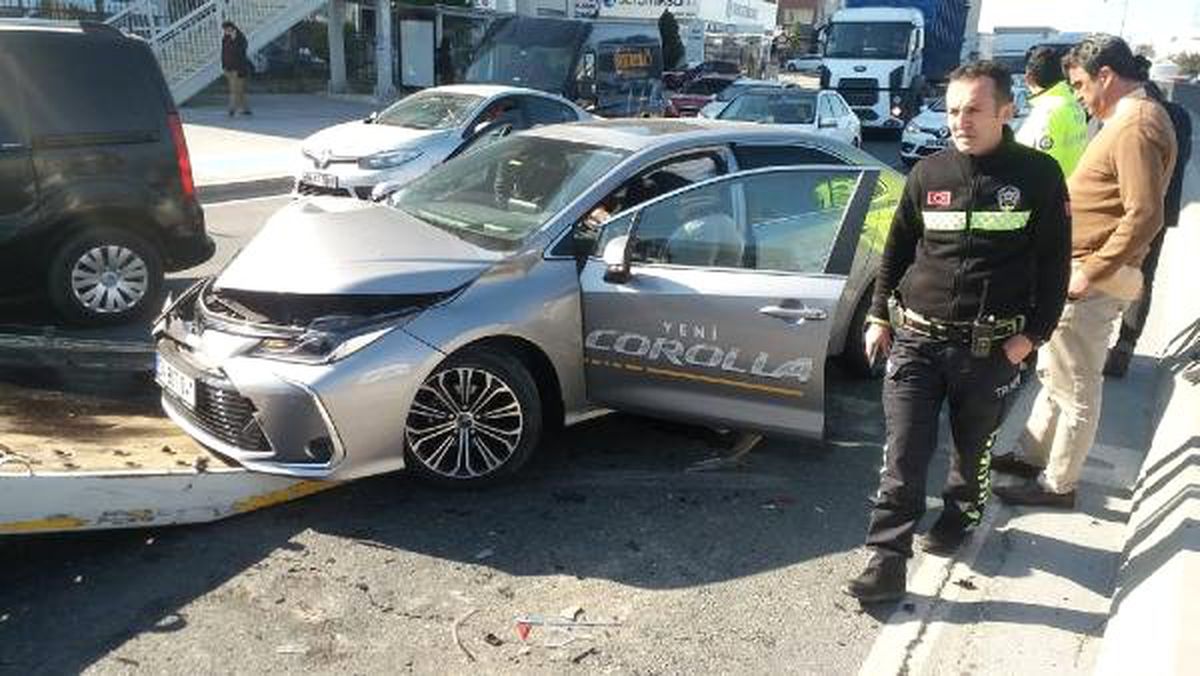 Hadımköy\'de Trafik Kazası: 1 Yaralı