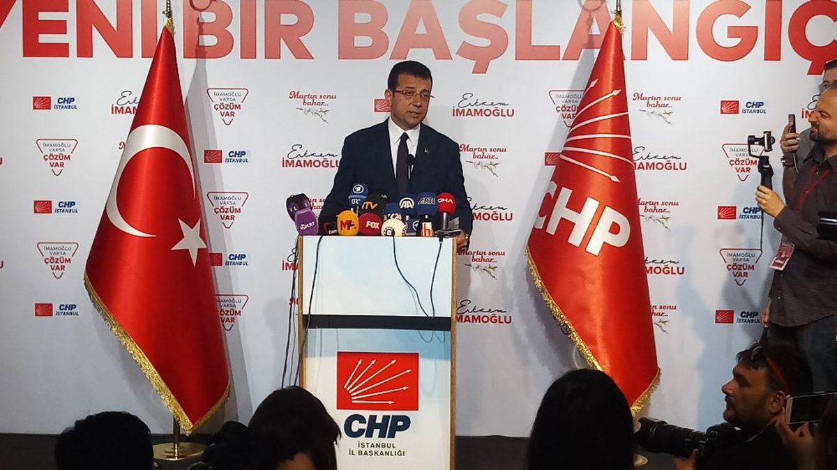 İmamoğlu: "Mazbatamızı Talep Ediyoruz, Ysk\'yı Göreve Davet Ediyorum"
