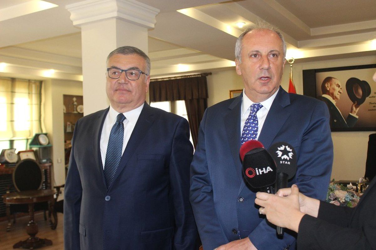 İnce\'den Kesimoğlu\'na Destek