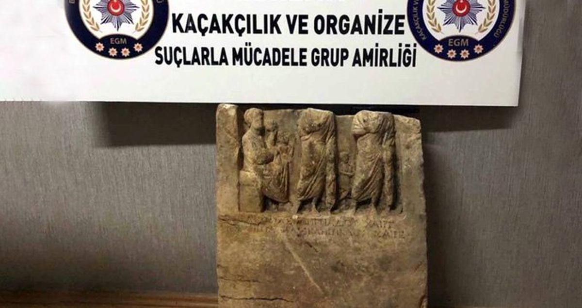 Tam 2 Milyon Liralık Kral Mezar Taşını Satarken Yakalandılar