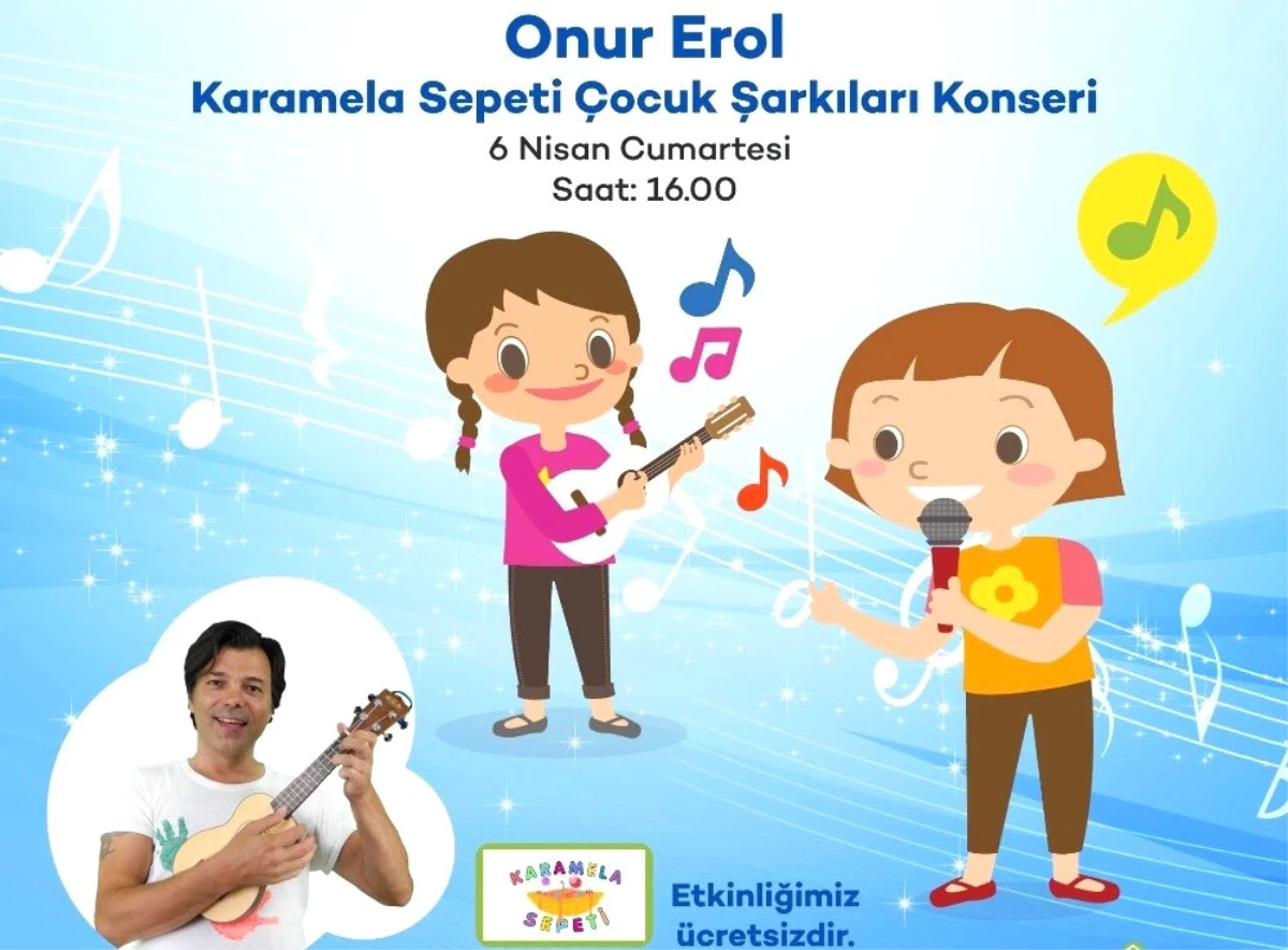 Onur Erol, Forum Magnesia\'da Çocuklara Özel Konser Verecek