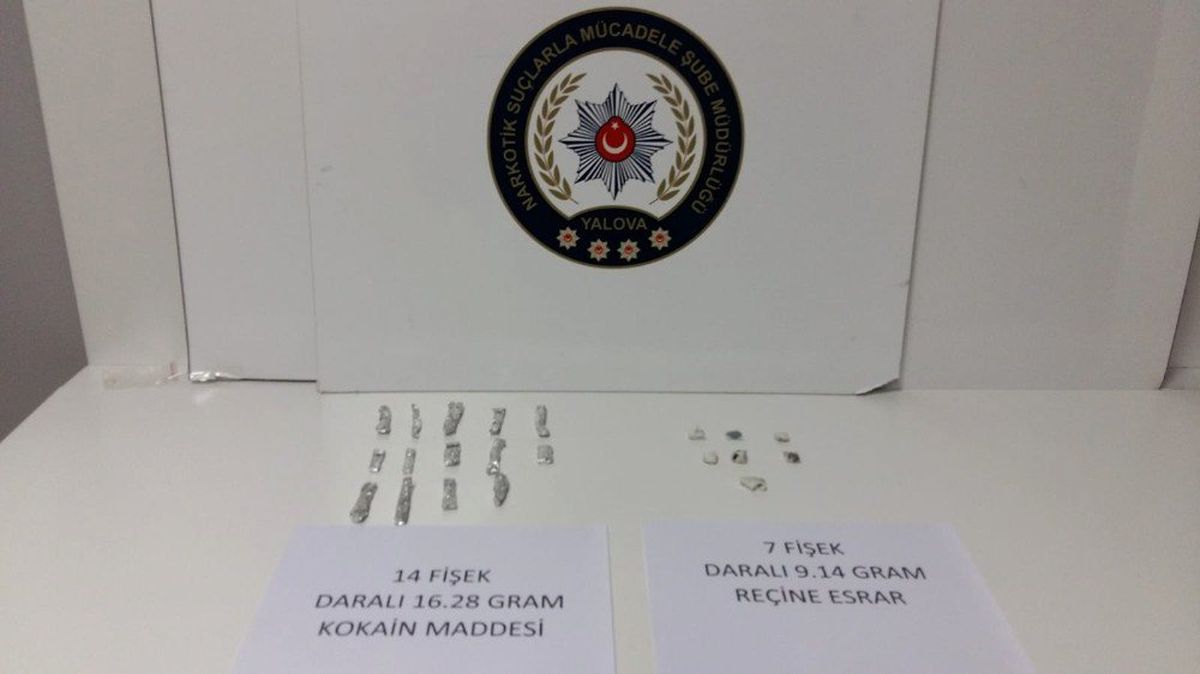 Yalova\'da Uyuşturucu Operasyonu