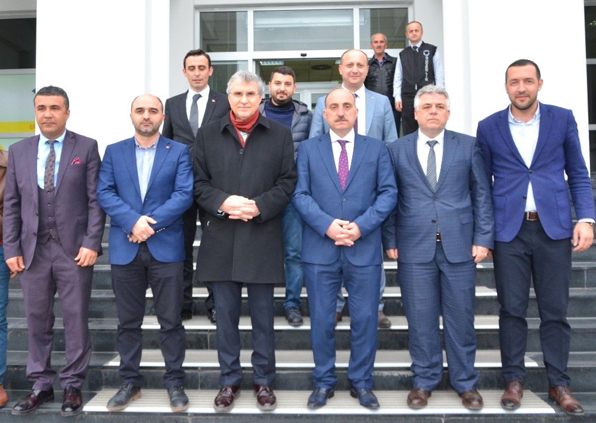 Başkan Fevzi Kılıç\'a İlk Ziyaret Ekrem Yüce\'den