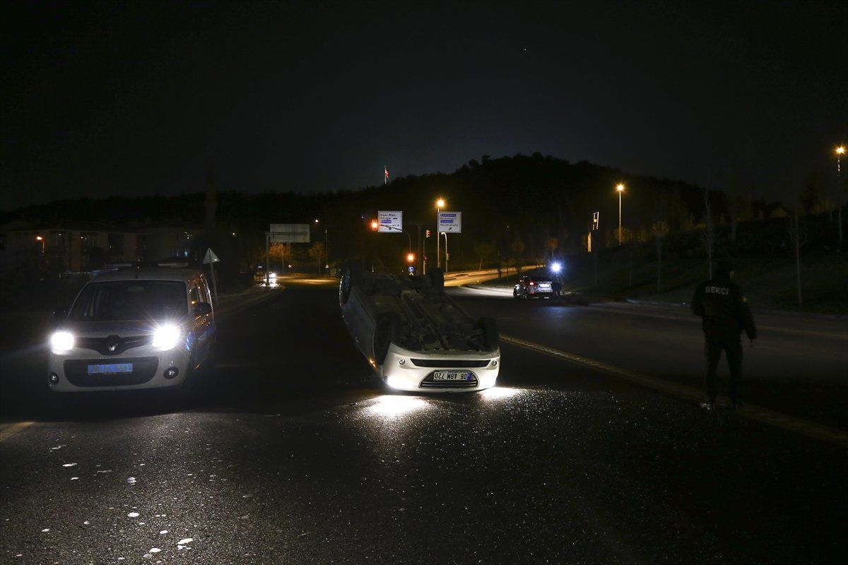 Başkentte Trafik Kazası: 2 Yaralı